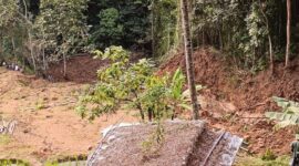 Kondisi Longsor di Kabupaten Cianjur (Dok. BPBD Kab. Cianjur) 