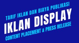 Daftar tarif iklan dan biaya publikasi di media ini dan jaringan portal berita FSMN. (Dok. Jabarraya.com/Budipur)