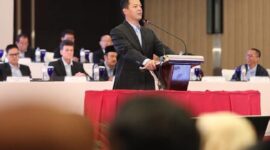 Wakil Ketua Komisi I DPR sekaligus Wakil Ketua Umum Partai Gerindra Sugiono. (Instagram.com/@sugiono_56)