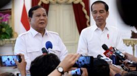 Presiden Jokowi dengan Menteri Pertahanan Prabowo Subianto. (Dok. Setkab.go.id) 
