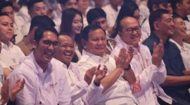 Calon Presiden Prabowo Subianto menghadiri deklarasi Penerus Negeri di Djakarta Theater XXI. (Instagram.com/@prabowo)