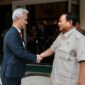 Menteri Pertahanan Prabowo Subianto menerima kunjungan kehormatan (courtesy call) Menteri DAPA Korea Selatan Eom Donghwan. (Dok. Tim Media Prabowo) 
