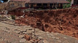 Dampak yang Terjadi Akibat Pergerakan Tanah di Bandung Barat. (Dok. BNPB)