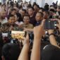 Menteri Pertahanan sekaligus Presiden terpilih periode 2024-2029 Prabowo Subianto sempat mengucapkan mohon maaf lahir batin. (Dok. Tim Media Prabowo)

