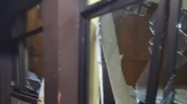 Sejumlah bangunan di Kabupaten Sumedang tampak rusak akibat gempa berkekuatan M6,2 di Kabupaten Garut, pada Sabtu (27/4) malam. Dok. BPBD Kota Tasikmalaya)