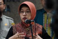 Pelaksana Tugas (Plt.) Kepala BPS Amalia Adininggar Widyasanti. (Facebook.com @Amalia Adininggar Widyasanti)