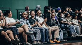 Foto : Legenda basket nasional hadiri pembukaan IBL All Indonesian 2026 di Bogor. (Doc.Ist)